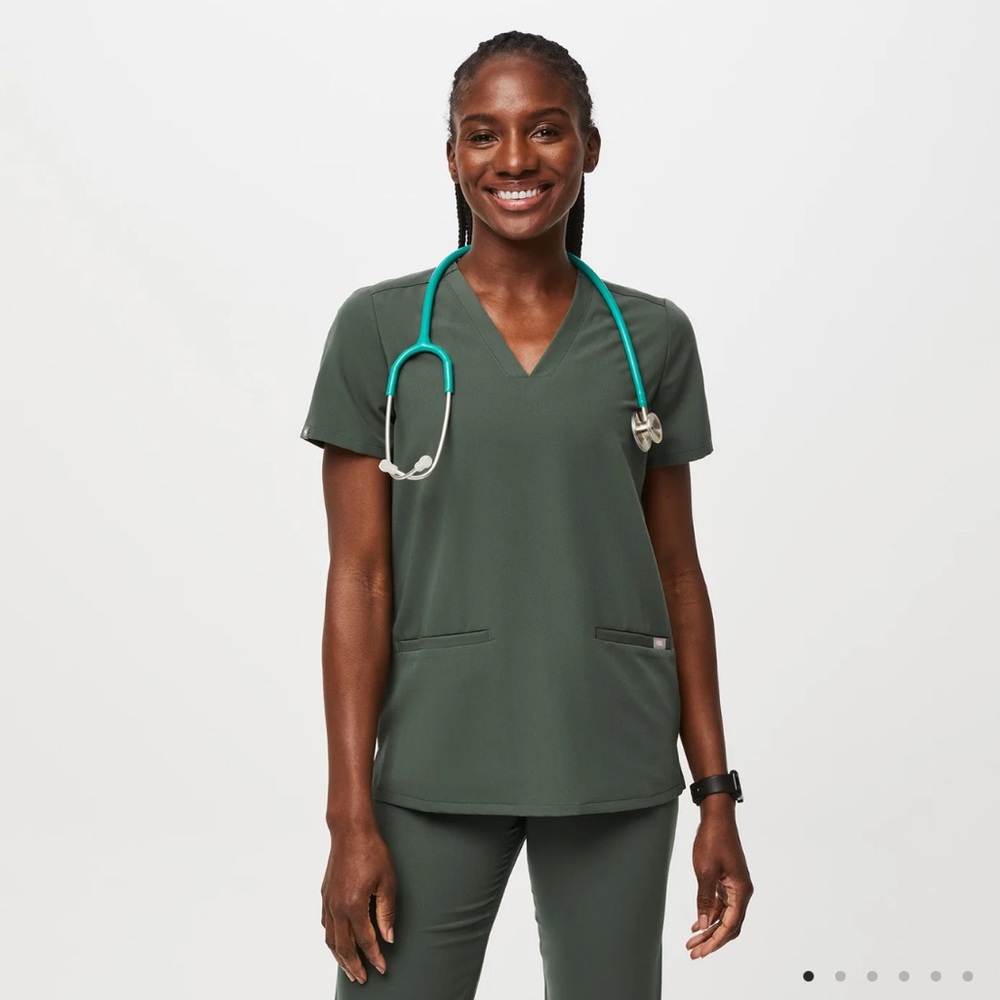 Figs Scrubs Moss Set